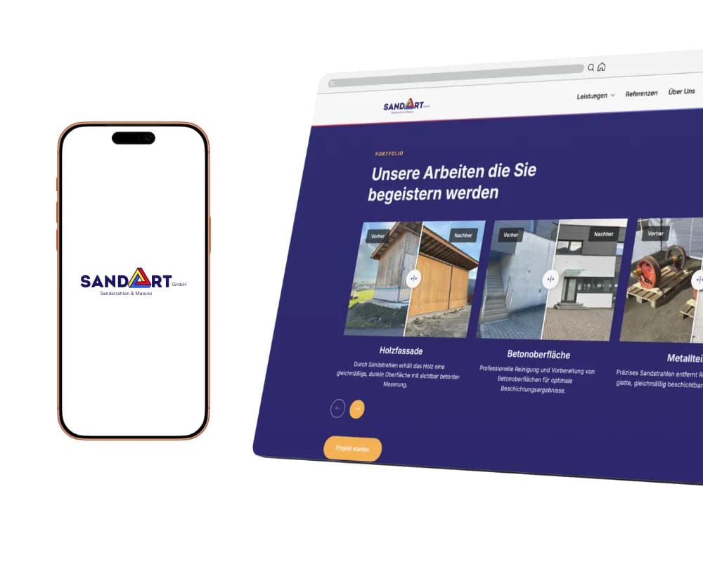 Sandart Website